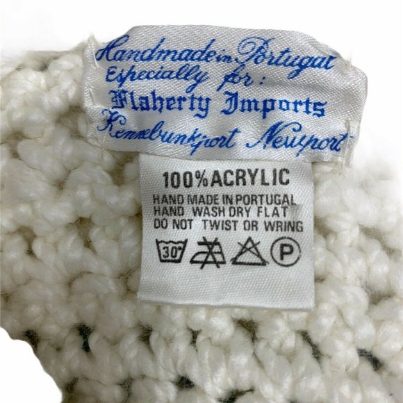 Handmade Flaherty Imports Chunky Knit Sweater - Picture 3 of 3